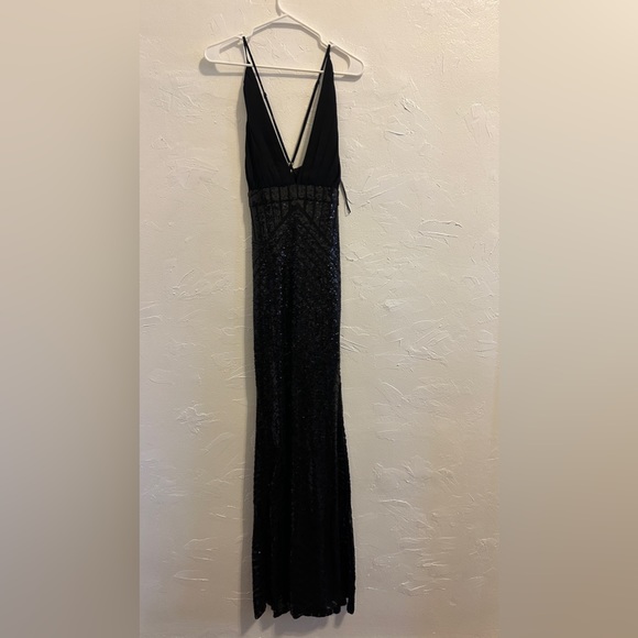 Glamorous Windsor Black Sequin Gown - Size S - Picture 4 of 5